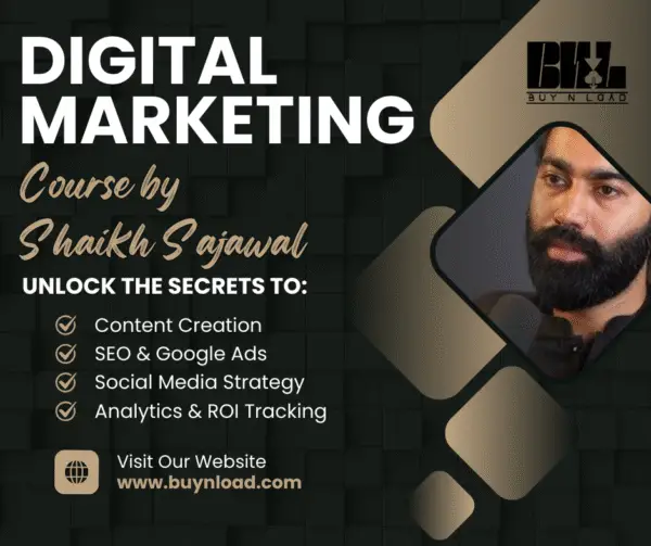 Shaikh Sajawal Digital Marketing Course